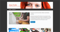 Desktop Screenshot of anna-verde.com